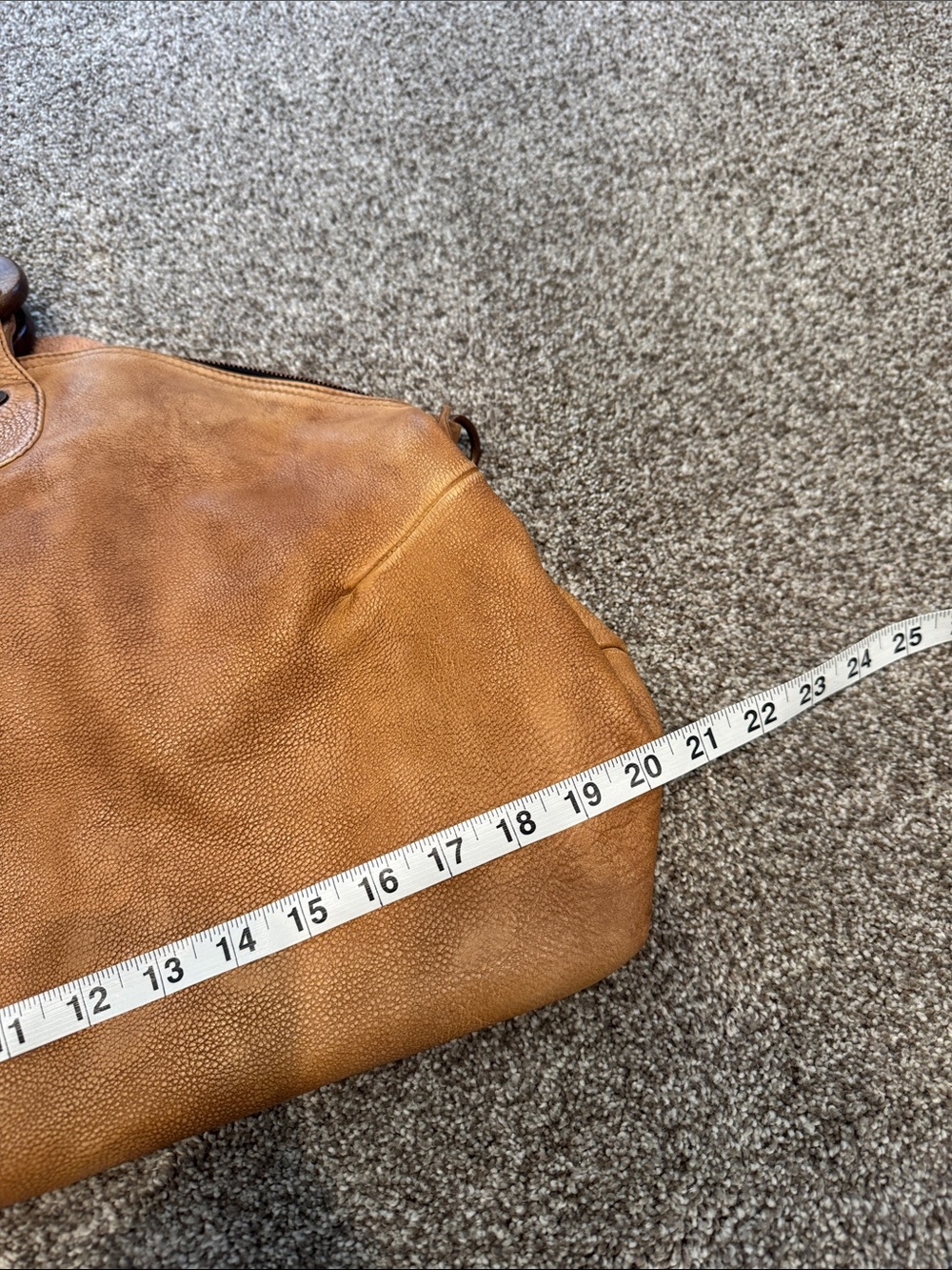 We The Free Tan Leather Shoulder Bag - Picture 5 of 6